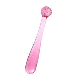 ROOM OF DOOM- 'Mini Baseball' Glass Dildo Wand