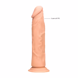 Real Rock - Dong Without Testicles 8 inches - Flesh