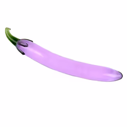 The Room Of Doom's Glass Courgette Dildo