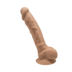 SILEXD - MODEL 1 REALISTIC PENIS PREMIUM SILEXPAN SILICONE CARAMEL 23 CM