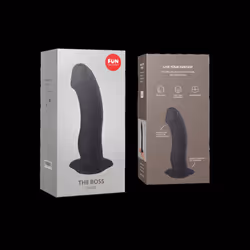 Fun Factory The Boss Dildo | Silicone Realistic Strap-on | Vaginal Anal Toy