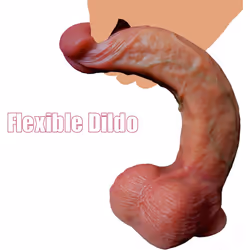 Realistic Dildo Feels Like Skin, Silicone Suction Cup Dildo Sex Toy