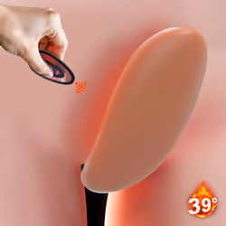 Wearable Thrusting Vibrator Dildo Remote Control Telescopic Dildo Female Anal Vagina Masturbation Stimulator Adult Women Sex ...