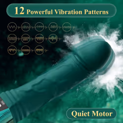 Realistic Vibrator Dildo Sex Toy, Anal Dildos Adult Toys with LED Display for Women G Spot Stimulation Vibrating Dildo Male Sex Toy