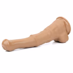 Modi Giant Anal Dildo Sex Toys For Women Lesbian Horse Fake Penis Suction Cup Animal Dildos Female Masturbator Big Dick - brown -XXXL