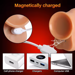Strong Big Dildo Vibrator For Women Heating Thrusting Telescopic Rotating Dildos With Suction Cup Female Stimulator Sex Toys - brown