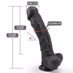 Huge Big Dildo Skin Feeling Soft Silicone Realistic Dildo Big Penis With Suction Cup Dick Sex Toys For Gay Strapon Woman Sex ...