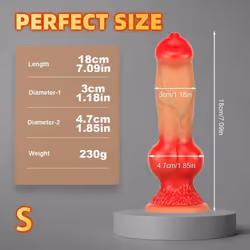 Huge Silicone Animal Dildo Runyu Sex Toy For Men Women Adult Supplies Large Dog Dildo Xxl - S