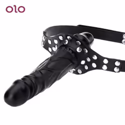 Funny Dildo Ended Anal Penis Dual Simulation Gag Masturbate Plug Women Adult Sex Tool