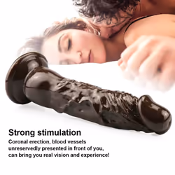 Small Dildo Realistic Penis Suction Cup Dildo Dick Female Masturbator Clitoral Stimulator Lesbian Sex Toys For Women - Size:20cm*4cm