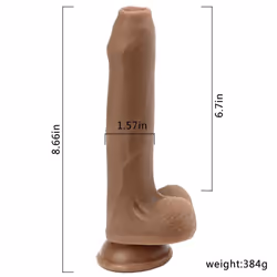 Realistic Dildo Runyu Foreskin Penis Soft Silicone Dildo Huge Dick Sex Toys For Women Gay