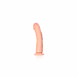 Real Rock - Curved Realistic Dildo with Suction Cup 10 inches - Skin