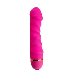 20 Modes Vibrator Soft Silicone Dildo Realistic Penis Strong Motor G-spot Clitoral Stimulator Female Masturbator - rose red