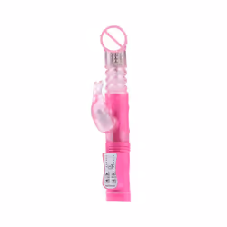 Waterproof Women Silicone Dildo Vibrator G Spot Clit Vagina Stimulator Sex Toy - Pink