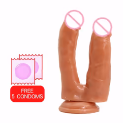 Double Dildo for Women Penis Artificial Realistic Dildo Dick?for Girl Godemichets Sexshop Strap on Double Penetration Plug 18 ...
