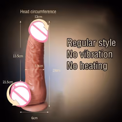 Silicone Heated Dildo Lady Sex Toy Swing Simulation Vibrator For Women Masturbation Toy