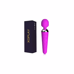 Wireless Personal Massager, XOPLAY Waterproof Handheld Electric Massager Tool, 12 Vibration Patterns for Back Neck Shoulder M ...