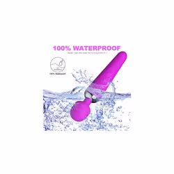 Wireless Personal Massager, XOPLAY Waterproof Handheld Electric Massager Tool, 12 Vibration Patterns for Back Neck Shoulder Massage and Relieve S