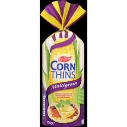 Real Foods Corn Thins - Multigrain 150G