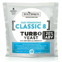 Still Spirits Classic 8 Urea Turbo Yeast (US/ UK/CAN Only) 20% ABV