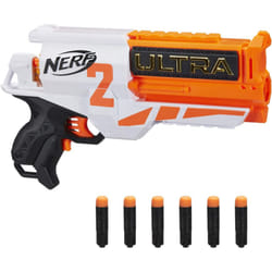 Nerf Ultra Two Motorised Blaster  Fast-Back Reloading  Includes 6