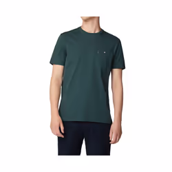 BEN SHERMAN Mens T Shirt Plain Casual Summer Tee - Dark Green, 2XL
