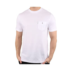 BEN SHERMAN Mens T Shirt Plain Casual Summer Tee - White, M