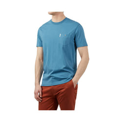 BEN SHERMAN Mens T Shirt Plain Casual Summer Tee - Blue, M