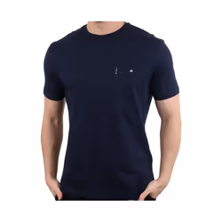 BEN SHERMAN Mens T Shirt Plain Casual Summer Tee - Navy, XL