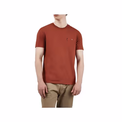 BEN SHERMAN Mens T Shirt Plain Casual Summer Tee - Maroon, 4XL