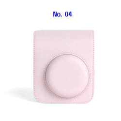 PU Leather Camera Bag For Fujifilm Instax Mini 12 Instant Camera Accessories Protective Camera Case With Adjust Shoulder Strap - No. 04