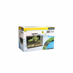 Aqua One Focus 36 Glass Aquarium 36L 50x25x36cm Black