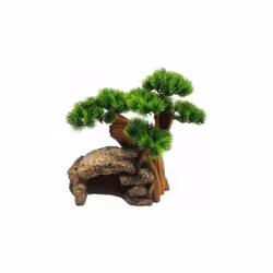Aqua One Bonsai Tree with Rock Cave