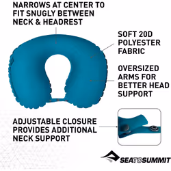 Sea to Summit Aeros Ultralight Traveller Pillow - Travel Pillow / Neck Pillow