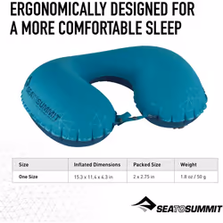 Sea to Summit Aeros Ultralight Traveller Pillow - Travel Pillow / Neck Pillow