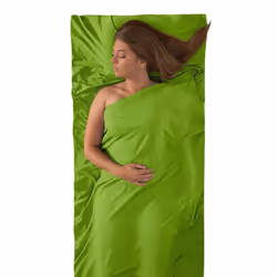 Sea To Summit Expander Sleeping Bag Liner Travel+Pillow Slip - Green