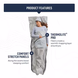 Sea to Summit Silk Blend Sleeping Bag Liner  Mummy  Compact