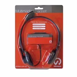Shintaro SH-102M headphones/headset Wired Head-band Calls/Music Black