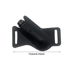 Imitation Leather Leather Waist Tool Bags Belt Case Sheath Outdoor Tools - Black