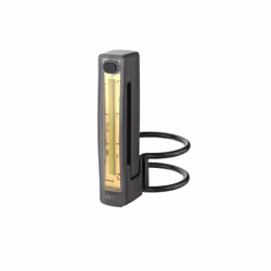 Knog 12140, Flashlight bike mount, Waterproof, IP67, Built-in battery, Black