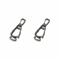 Outdoor Protective Gloves Clip Hanger Multi-purpose Safety Work Gloves - Green 2PCS