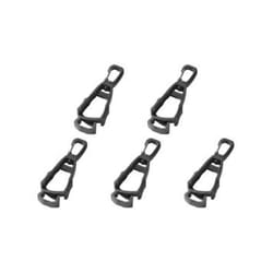 Outdoor Protective Gloves Clip Hanger Multi-purpose Safety Work Gloves - Black 5PCS