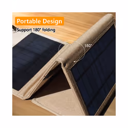 80W Portable Foldable Solar Panel with USB 5V Waterproof Solar Panel - 30w Camouflage