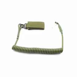 Molle Airsoft coil sling military elastic Tool Bags Belt spring strap - Armygreen