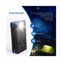 20000mah Waterproof Wireless Charging Solar Power Bank Portable Power - 10000mah Orange
