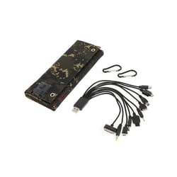 Sun power 50W 5V Foldable Solar Panel Solar Cells Folding Pack 10 in1 - Camouflage