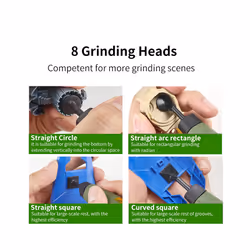 Pen Type Mini Sander Stroke Grinder Tool Machine Model Sander Groove Grinding - 180grit x5
