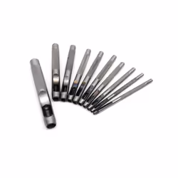 High Quality Steel 1mm 2mm 3mm 4mm 5mm 6mm 8mm to 20mm Round Hole Punch - hole diameter 9mm