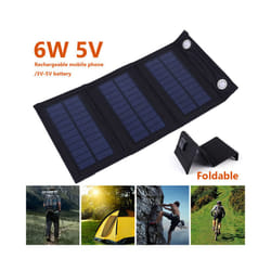 Outdoor Hiking Waterproof Foldable Solar panel For Phone power bank Solar - 1PC 1W 3V
