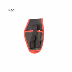 Screwdriver Rechargeable Waist Tool Bags Belt Multi-functional Tool Bags - red